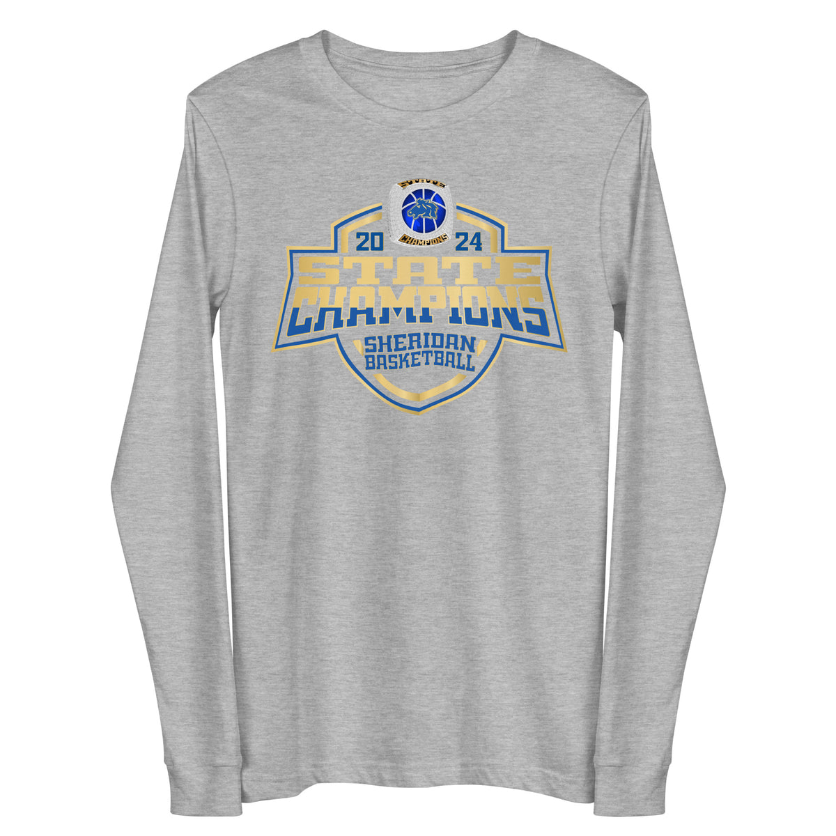 Sheridan High School Basketball -Women's 2024 Unisex Long Sleeve Tee