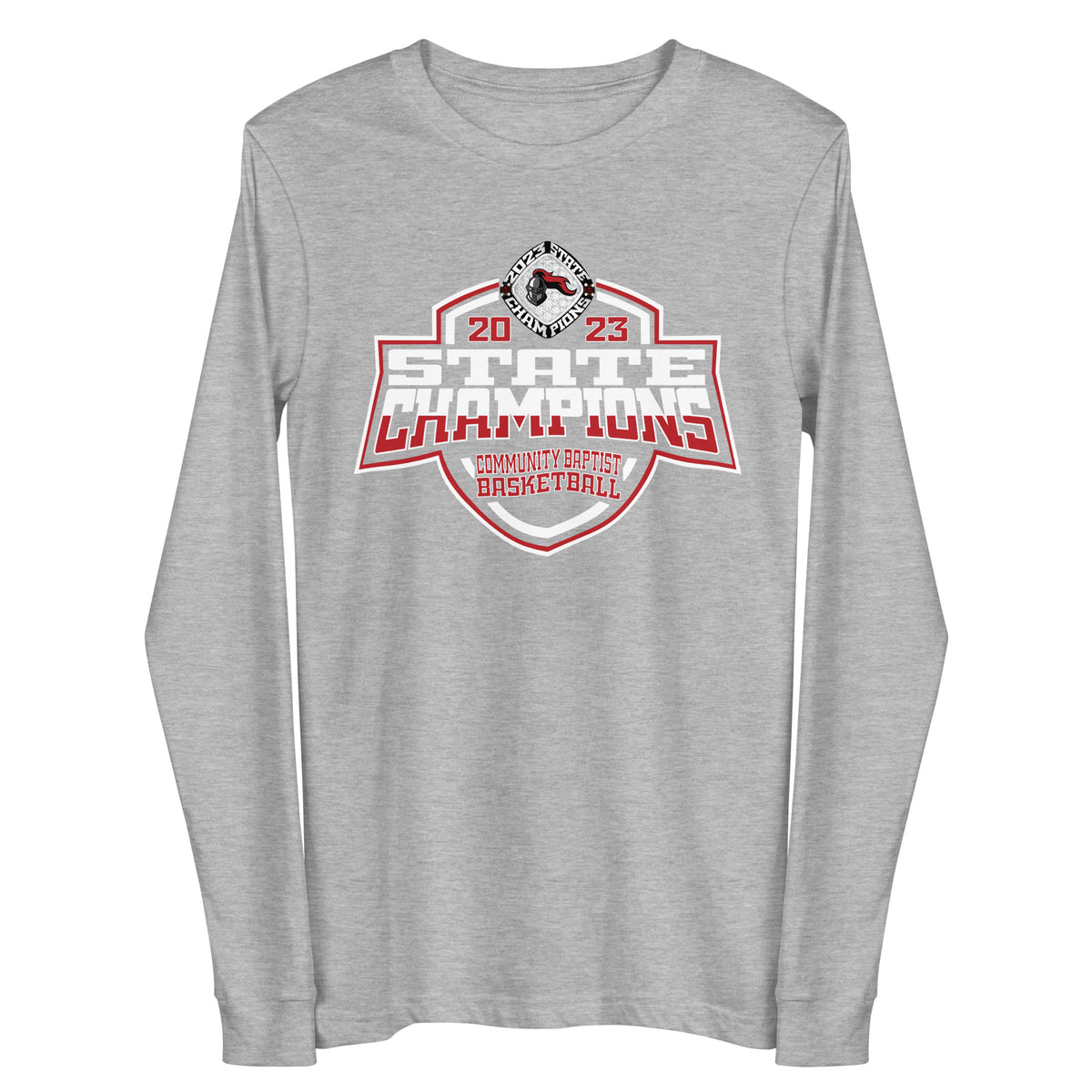 Community Baptist Schools Basketball 2024 Unisex Long Sleeve Tee