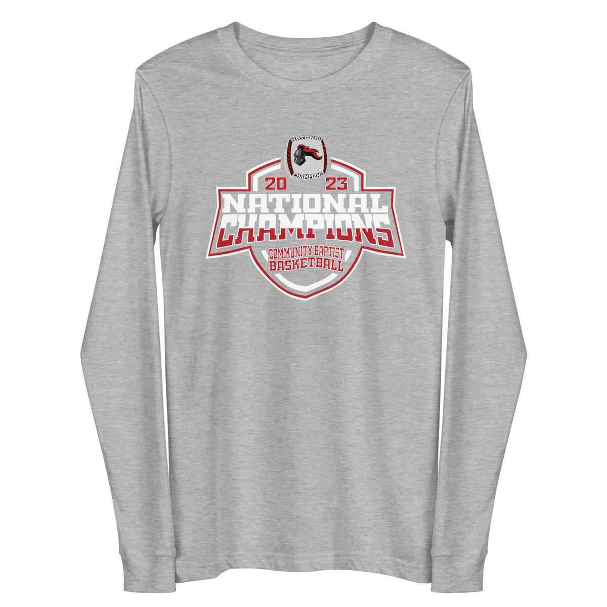 Community Baptist Schools Basketball 2024 Unisex Long Sleeve Tee