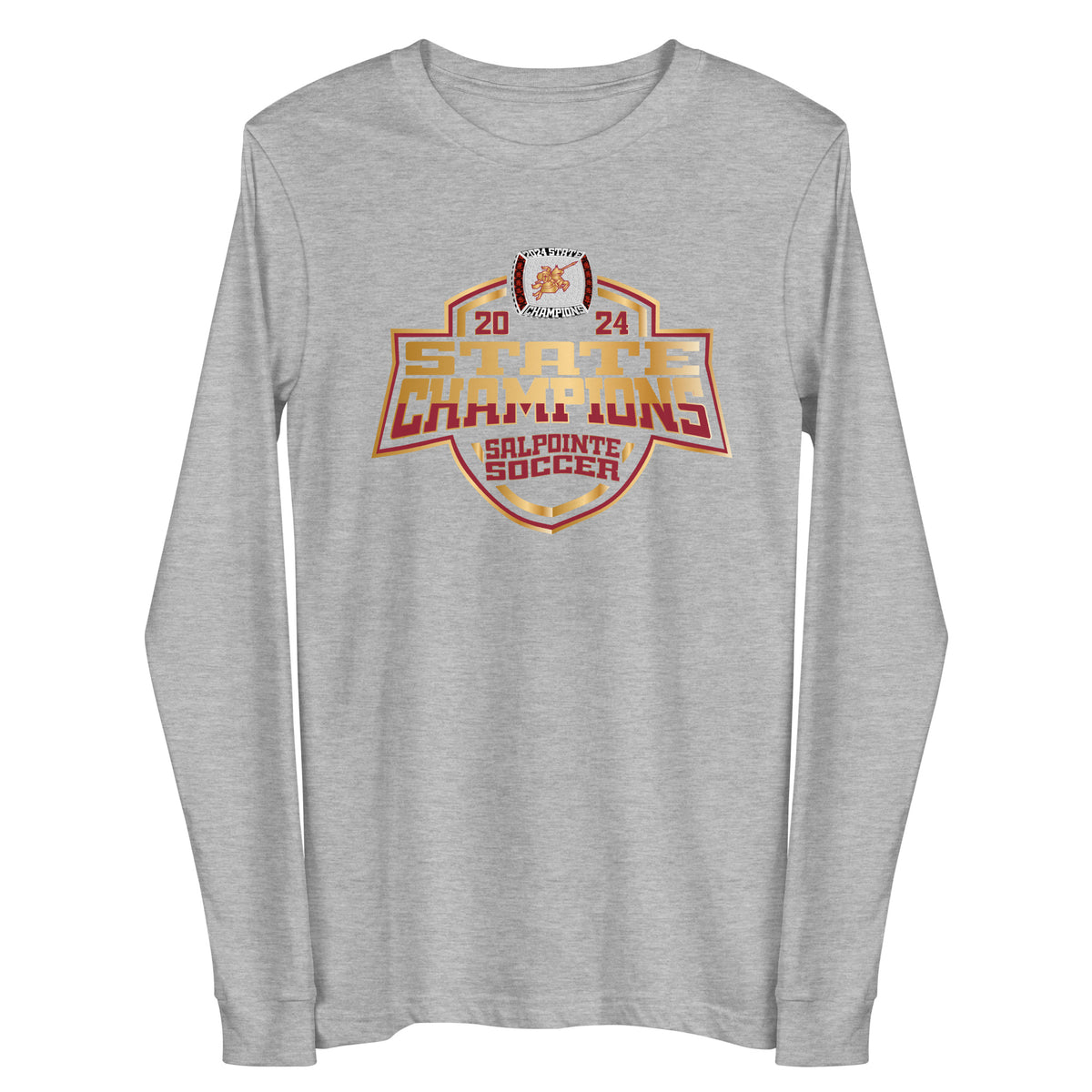 Salpointe Catholic High School Soccer -Men's 2024 Unisex Long Sleeve Tee
