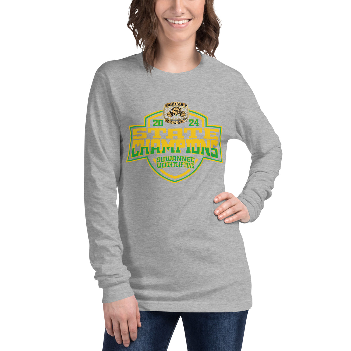 Suwannee High School Powerlifting 2024 Unisex Long Sleeve Tee