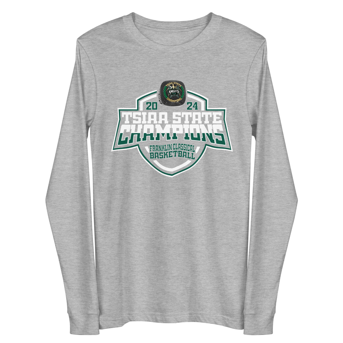 Franklin Classical School Basketball -Men's 2024 Unisex Long Sleeve Tee