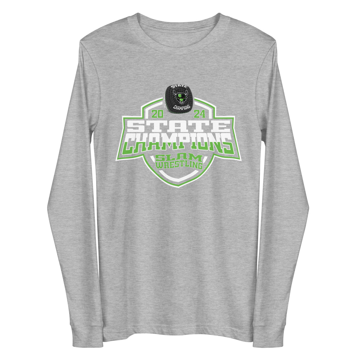 Sports Leadership and Management Academy-SLAM High School Nevada Wrestling - Women's 2024 Unisex Long Sleeve Tee