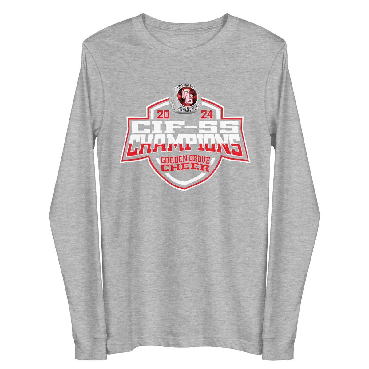 Garden Grove High School Cheer 2024 Unisex Long Sleeve Tee