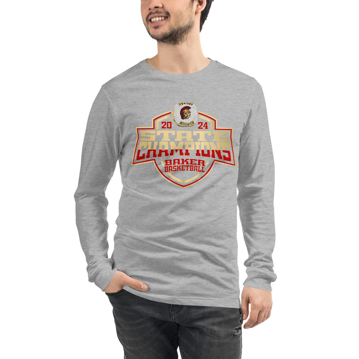Baker High School Basketball -Women's 2024 Unisex Long Sleeve Tee