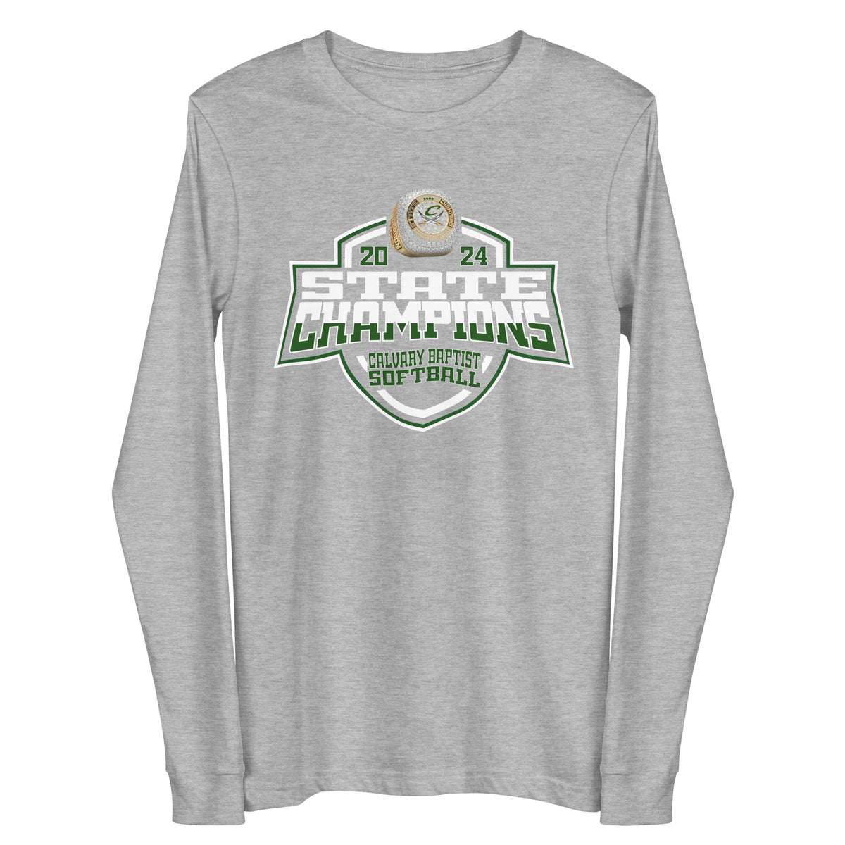 Calvary Baptist Academy Softball - Women's 2024 Unisex Long Sleeve Tee