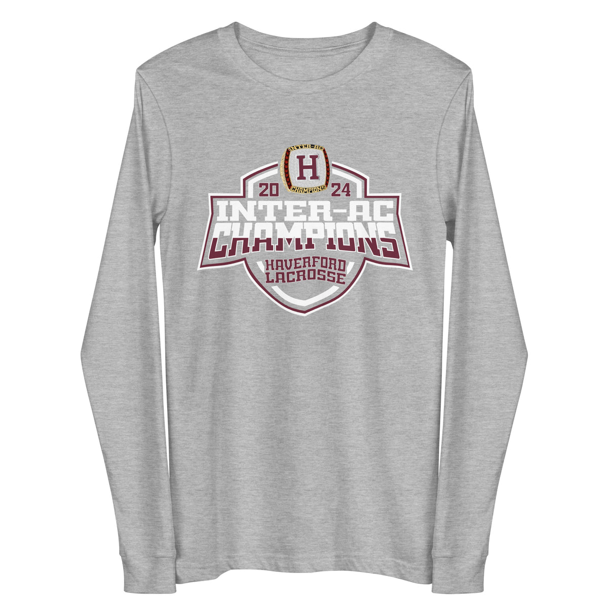 Haverford Lacrosse -Men's 2024 Unisex Long Sleeve Tee