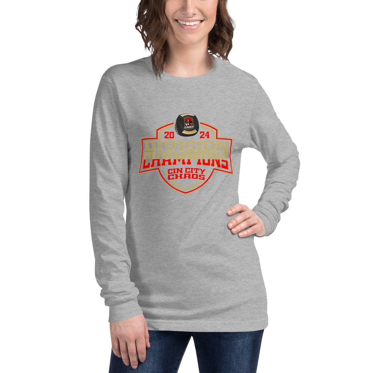 Cin City Chaos Football 2024 Unisex Long Sleeve Tee