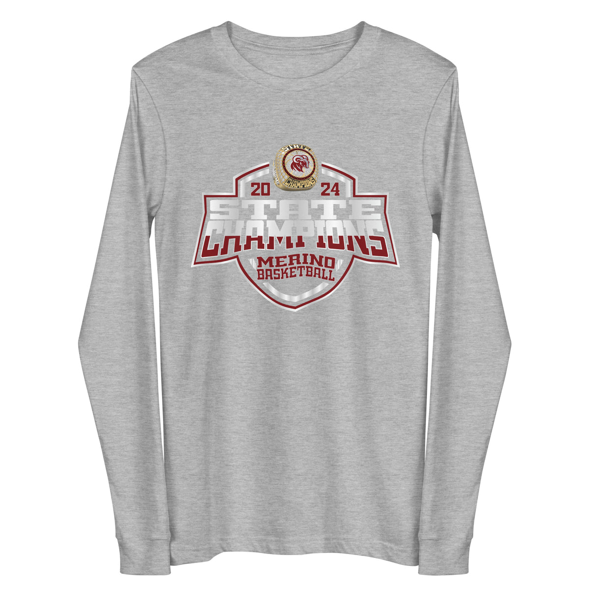 Merino High School Basketball -Women's 2024 Unisex Long Sleeve Tee