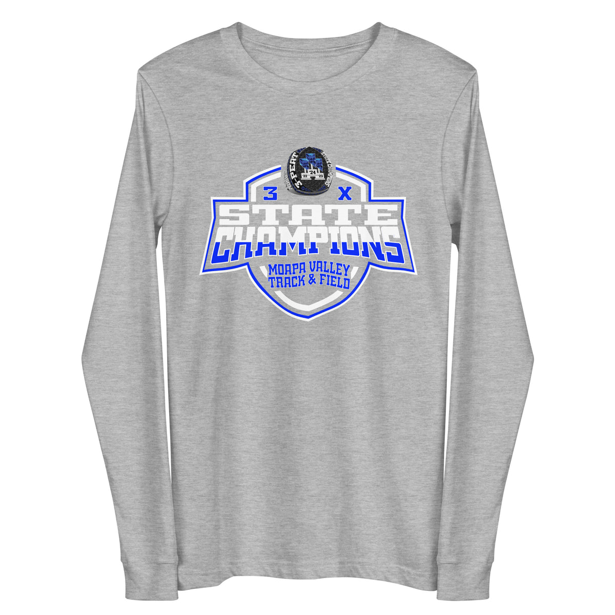 Moapa Valley High School Track &amp; Field -Coed 2024 Unisex Long Sleeve Tee