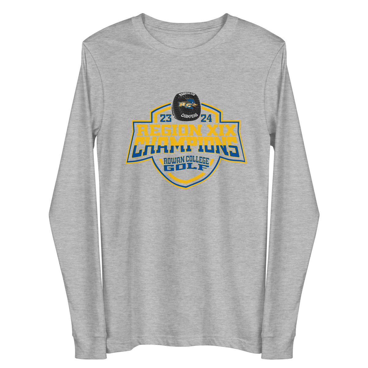 Rowan College of South Jersey - Gloucester Campus Golf -Men's 2024 Unisex Long Sleeve Tee