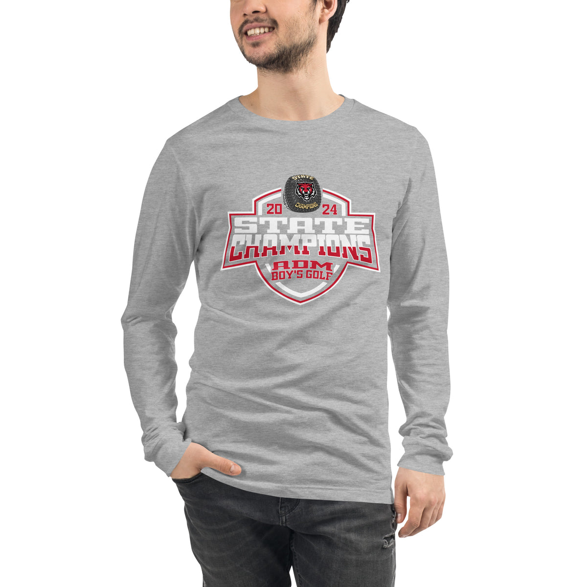 Adel-Desoto-Minburn High School Golf -Men's 2024 Unisex Long Sleeve Tee