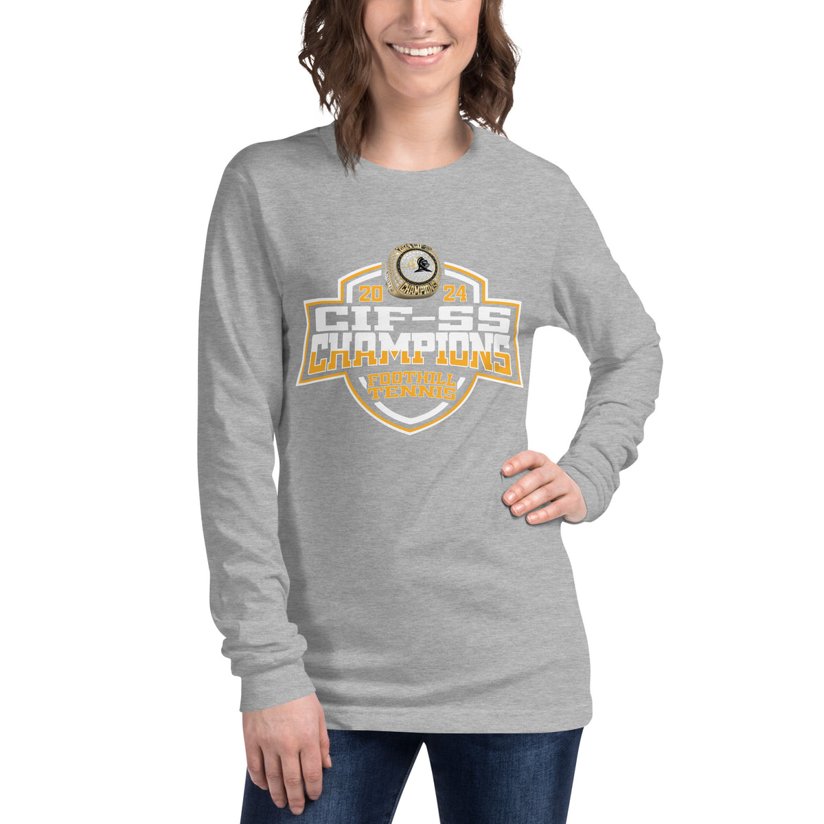 Foothill High School Tennis -Men's 2024 Unisex Long Sleeve Tee