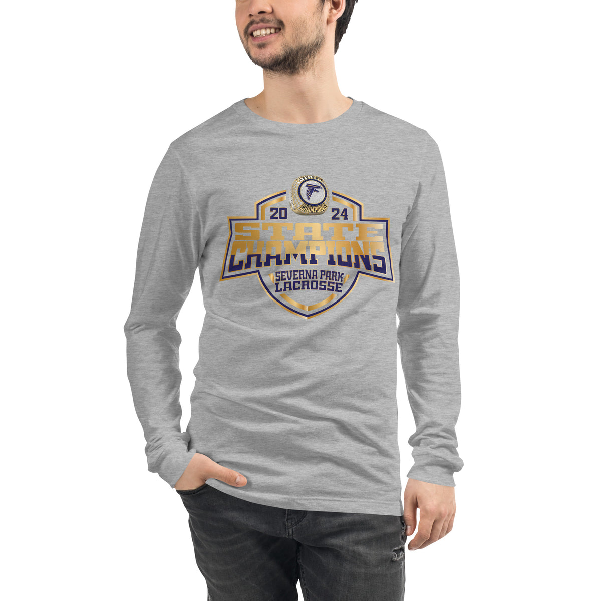 Severna Park High School Lacrosse -Men's 2024 Unisex Long Sleeve Tee