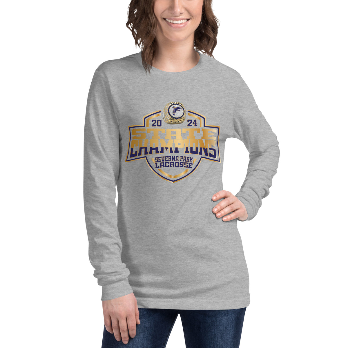 Severna Park High School Lacrosse -Men's 2024 Unisex Long Sleeve Tee