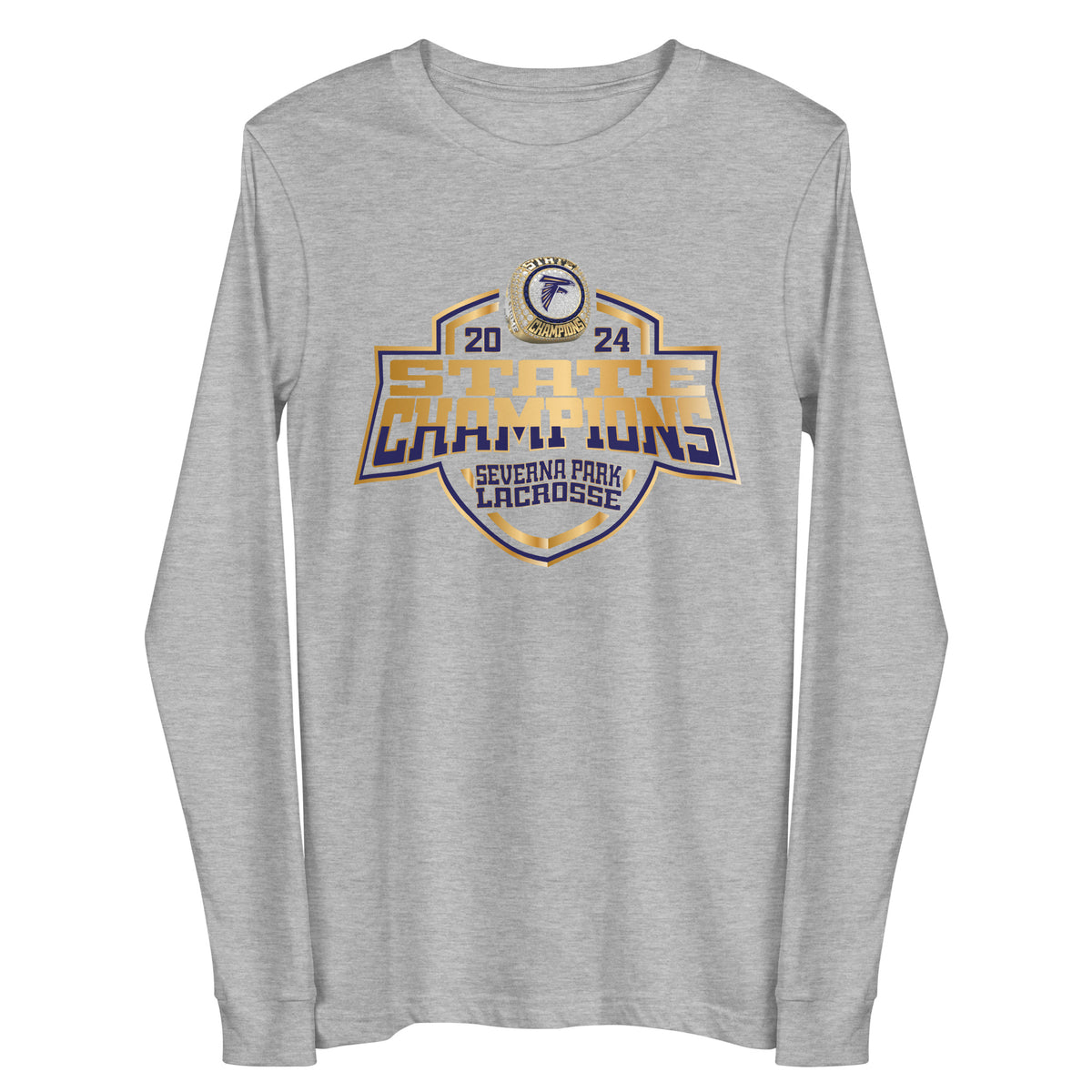 Severna Park High School Lacrosse -Men's 2024 Unisex Long Sleeve Tee