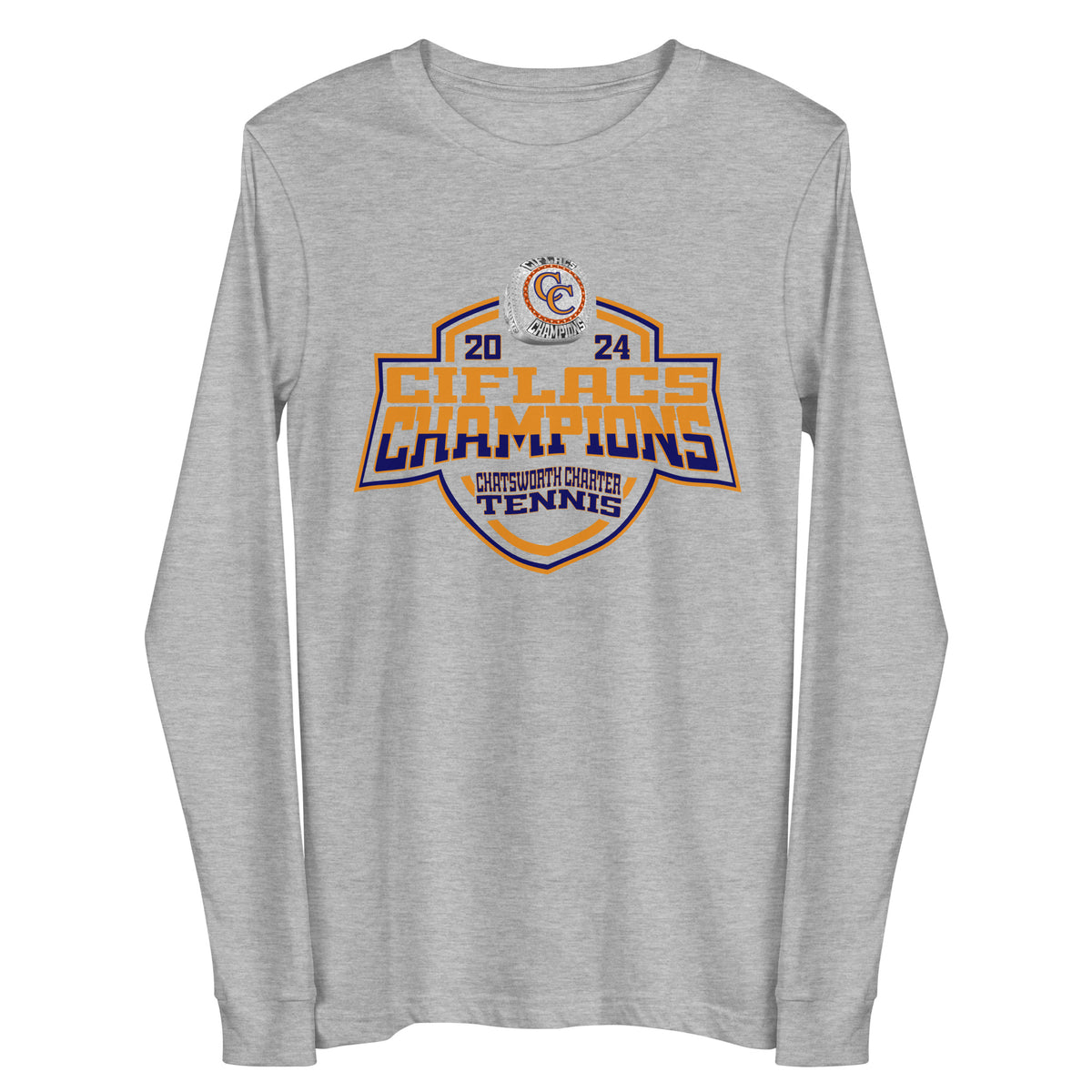 Chatsworth Charter High School Tennis -Men's 2024 Unisex Long Sleeve Tee