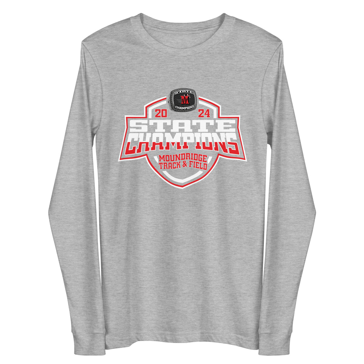 Moundridge High School Track &amp; Field -Men's 2024 Unisex Long Sleeve Tee