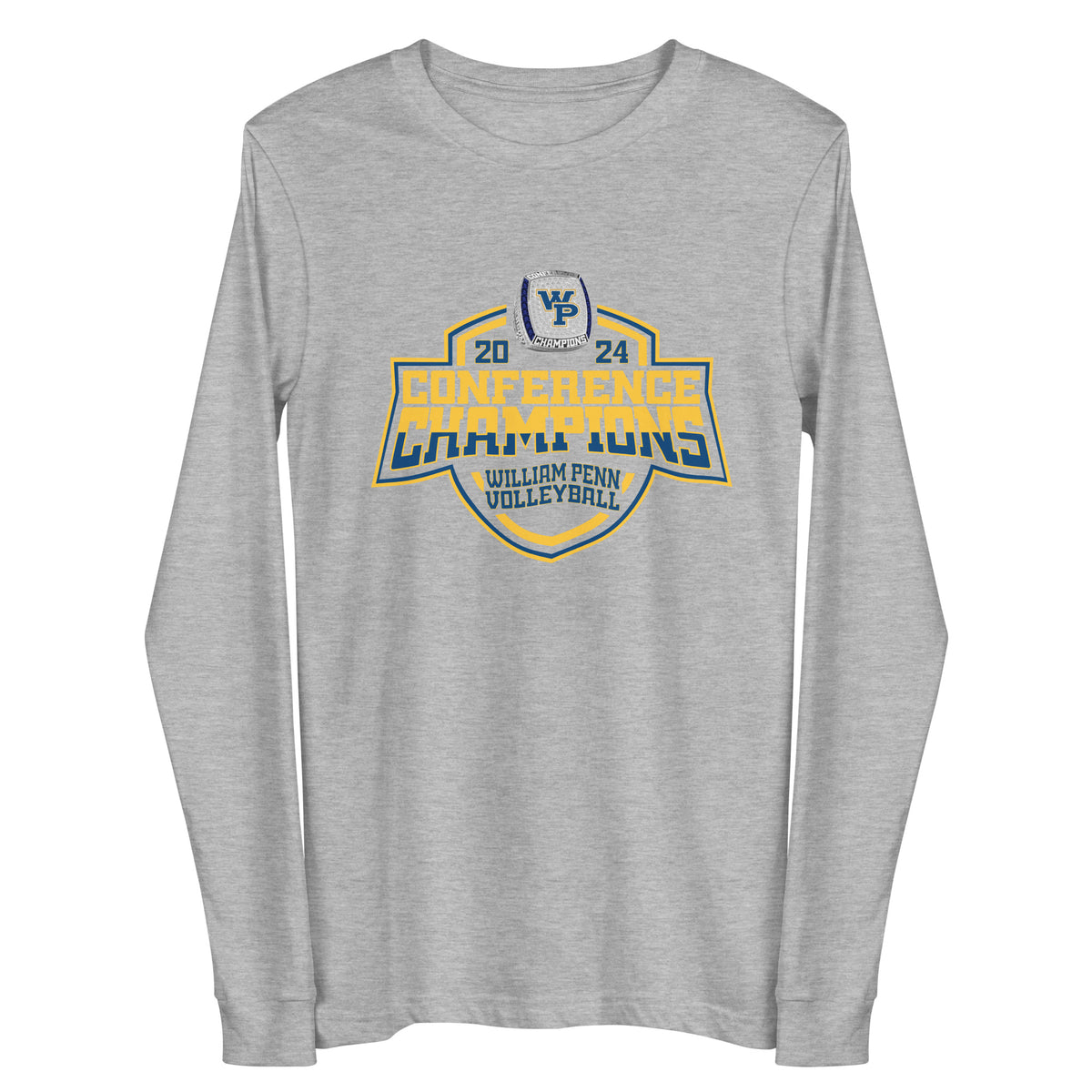 William Penn University Volleyball -Men's 2024 Unisex Long Sleeve Tee