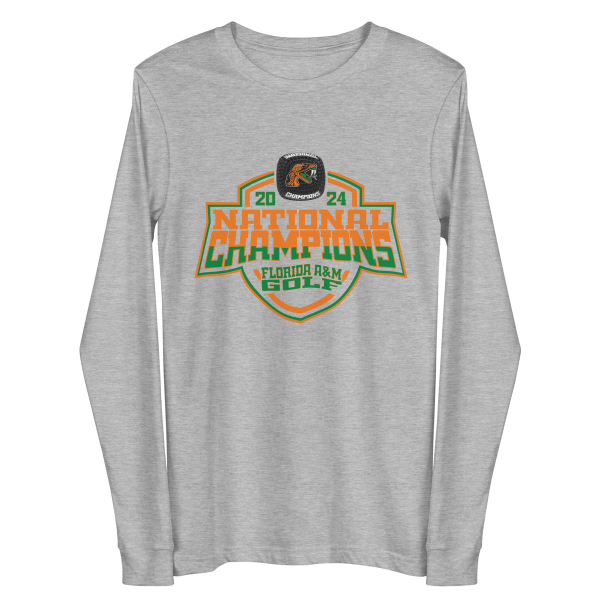 Florida A&amp;M University Golf -Men's 2024 Unisex Long Sleeve Tee
