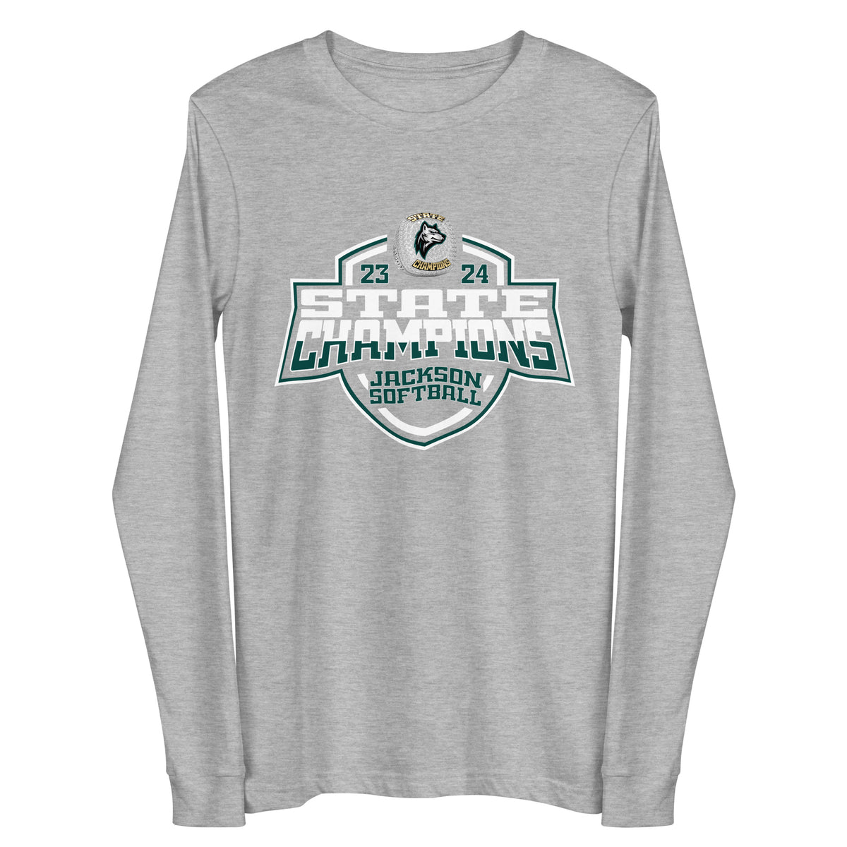 Henry M Jackson High School Softball - Women's 2024 Unisex Long Sleeve Tee