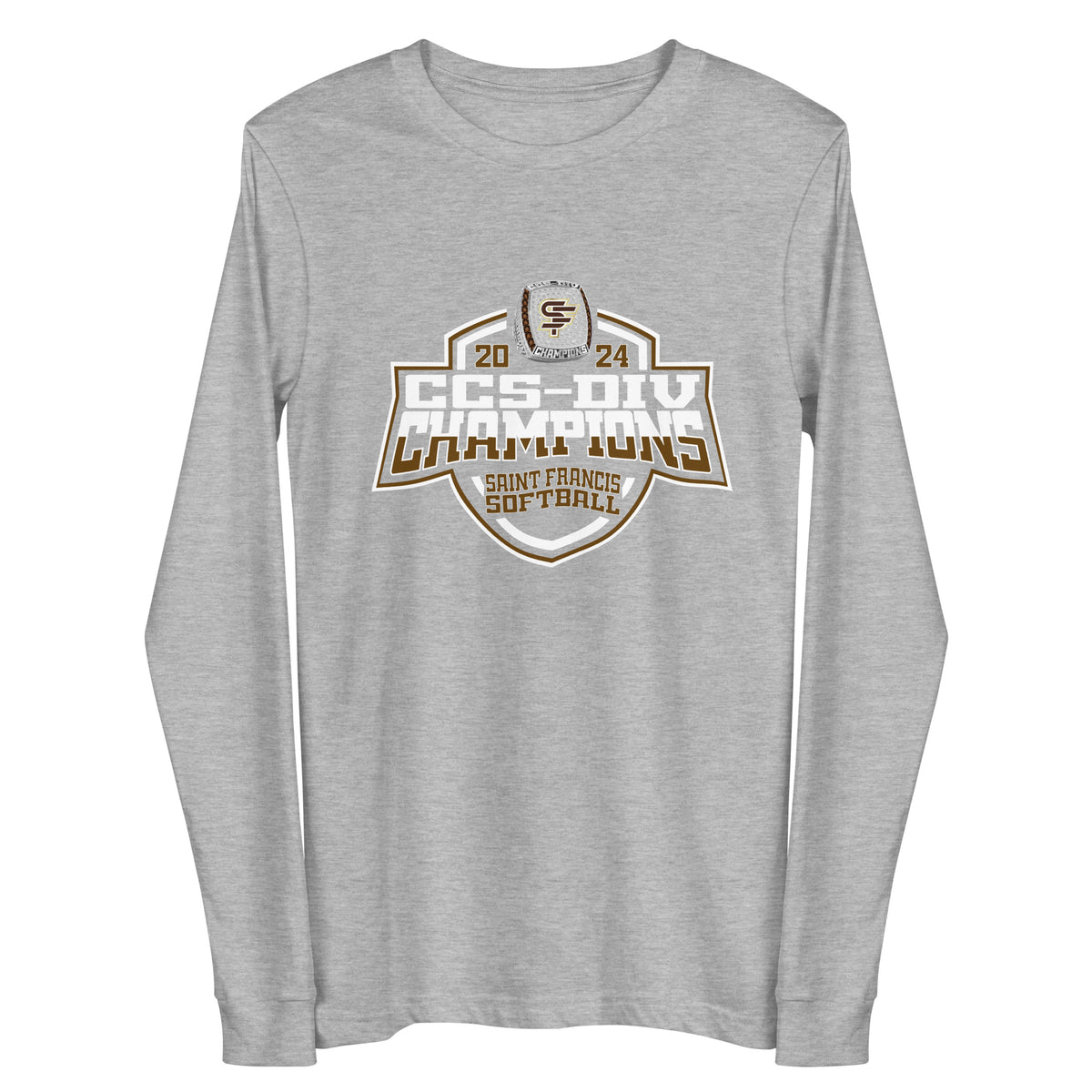 Saint Francis High School Softball - Women's 2024 Unisex Long Sleeve Tee