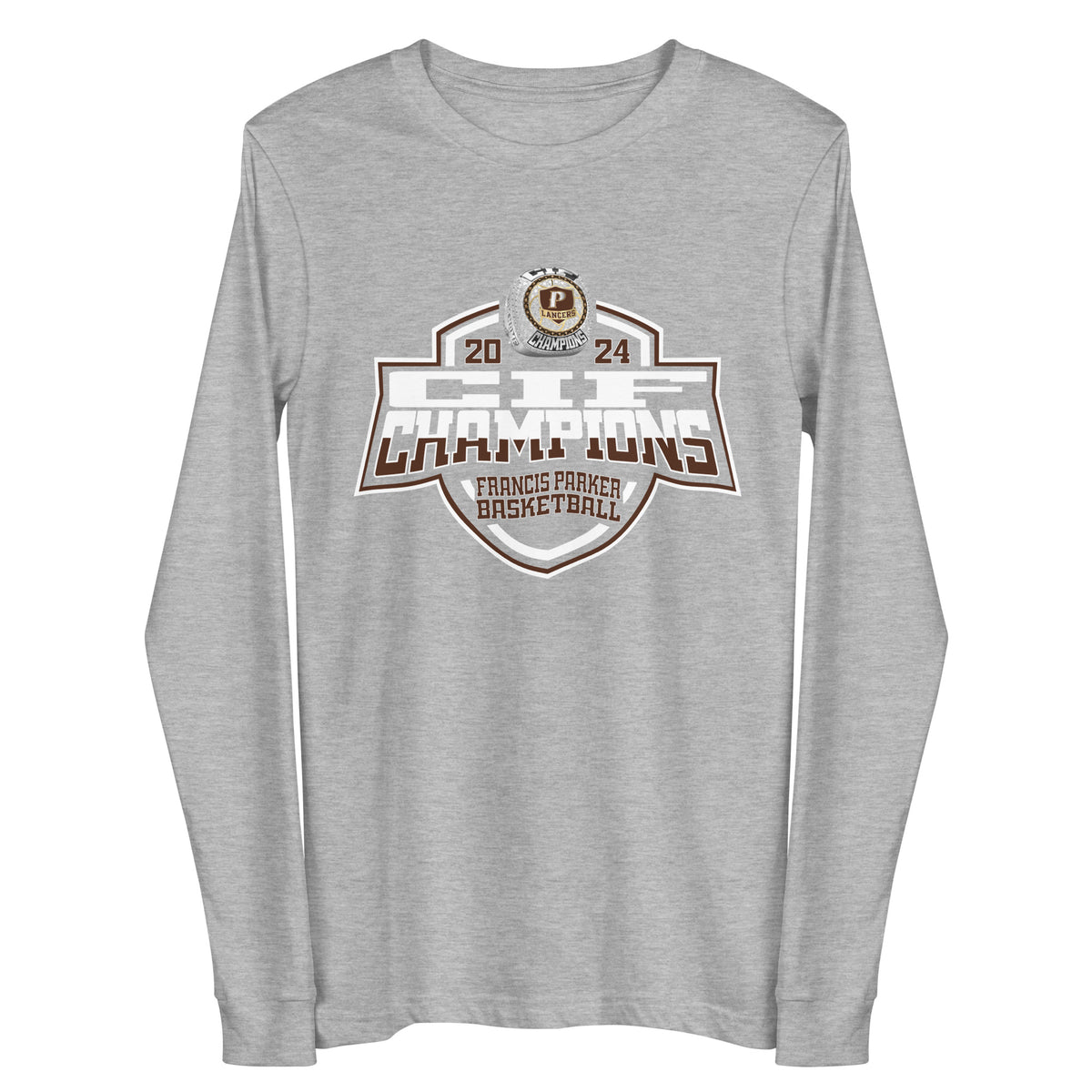 Francis Parker High School Basketball -Women's 2024 Unisex Long Sleeve Tee