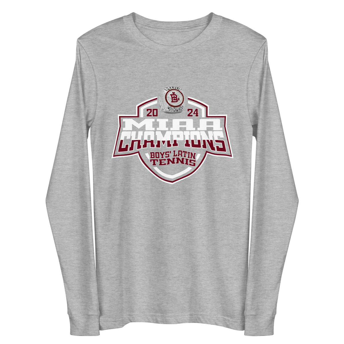 The Boys' Latin School of Maryland Tennis -Men's 2024 Unisex Long Sleeve Tee