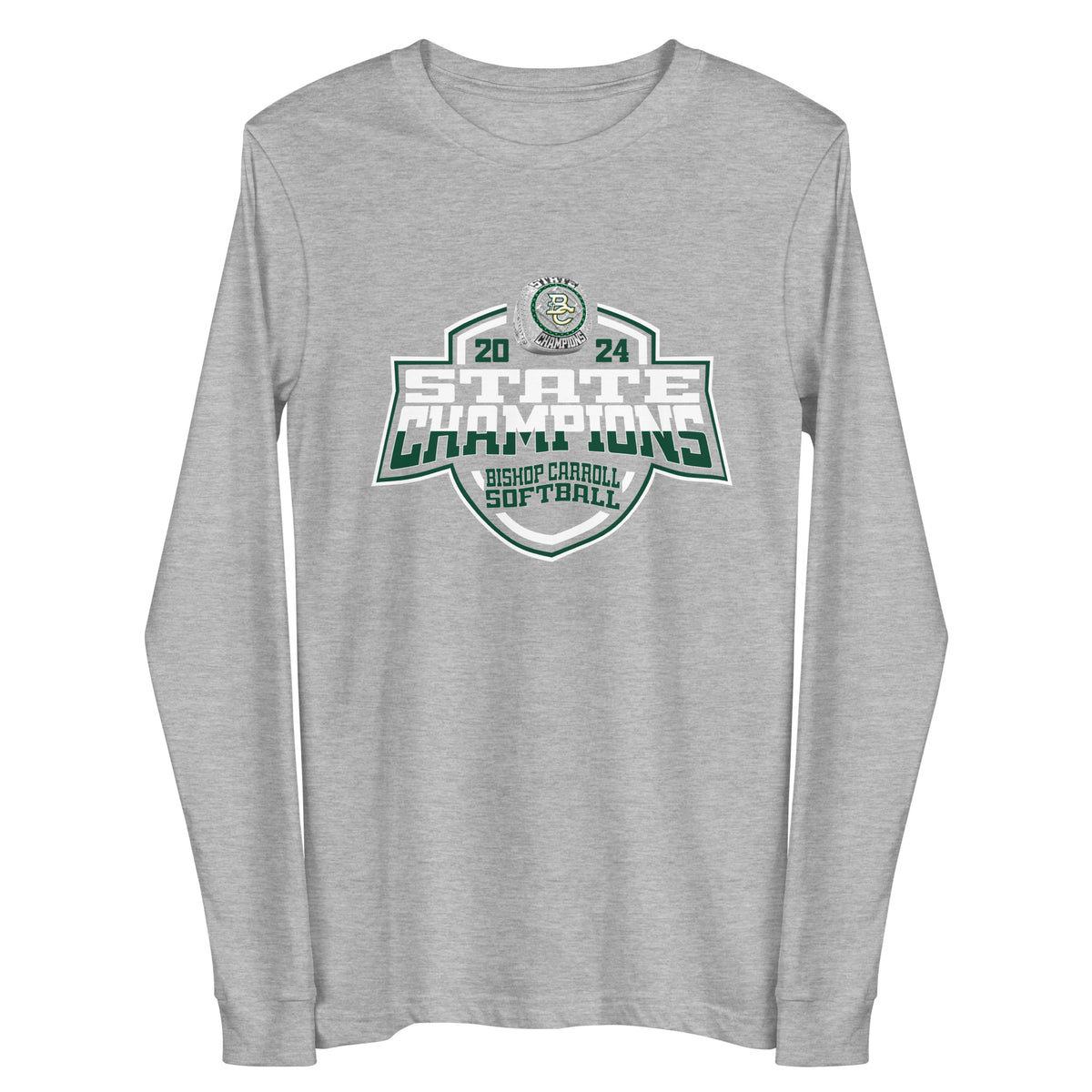 Bishop Carroll Catholic High School Softball - Women's 2024 Unisex Long Sleeve Tee