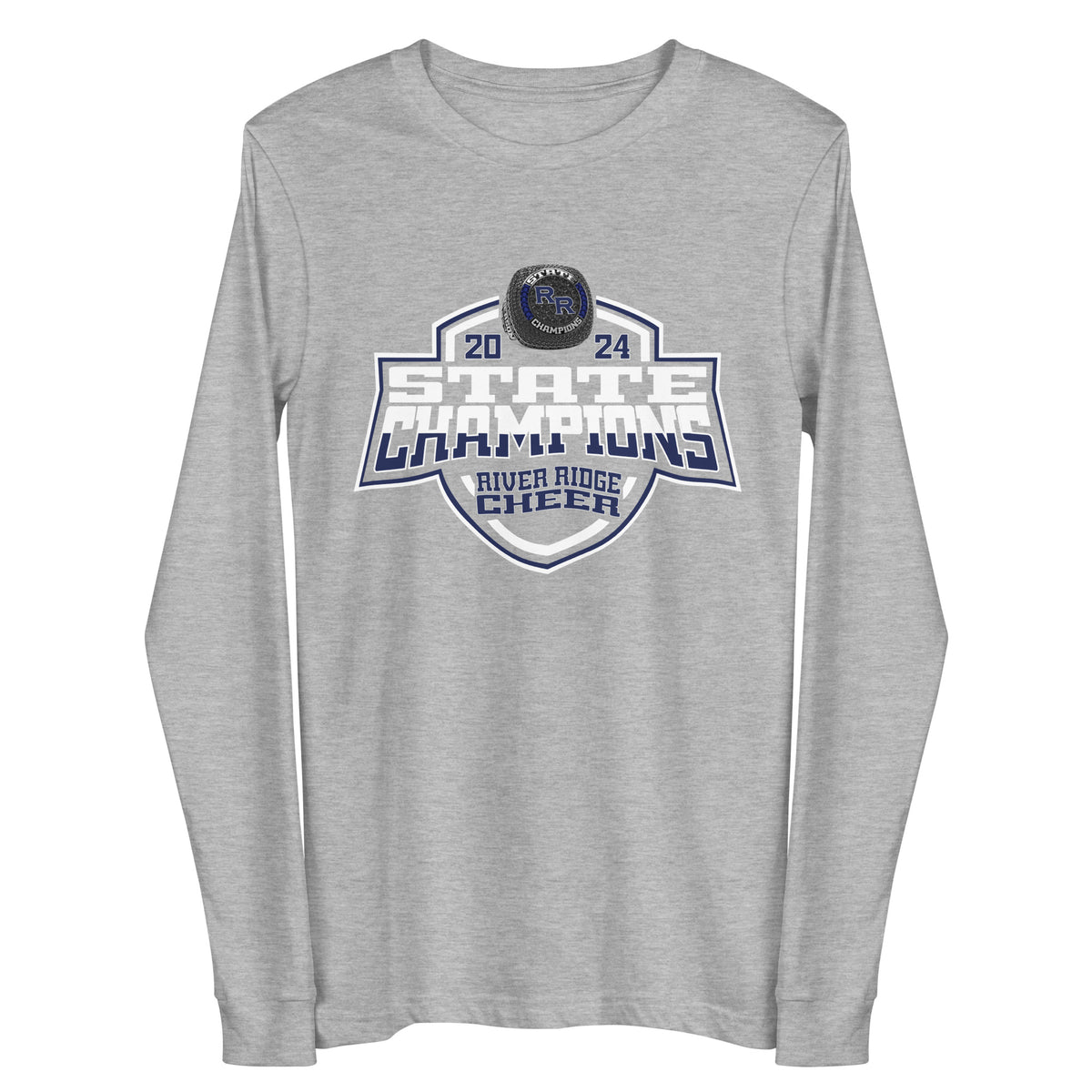 River Ridge High School Cheer 2024 Unisex Long Sleeve Tee