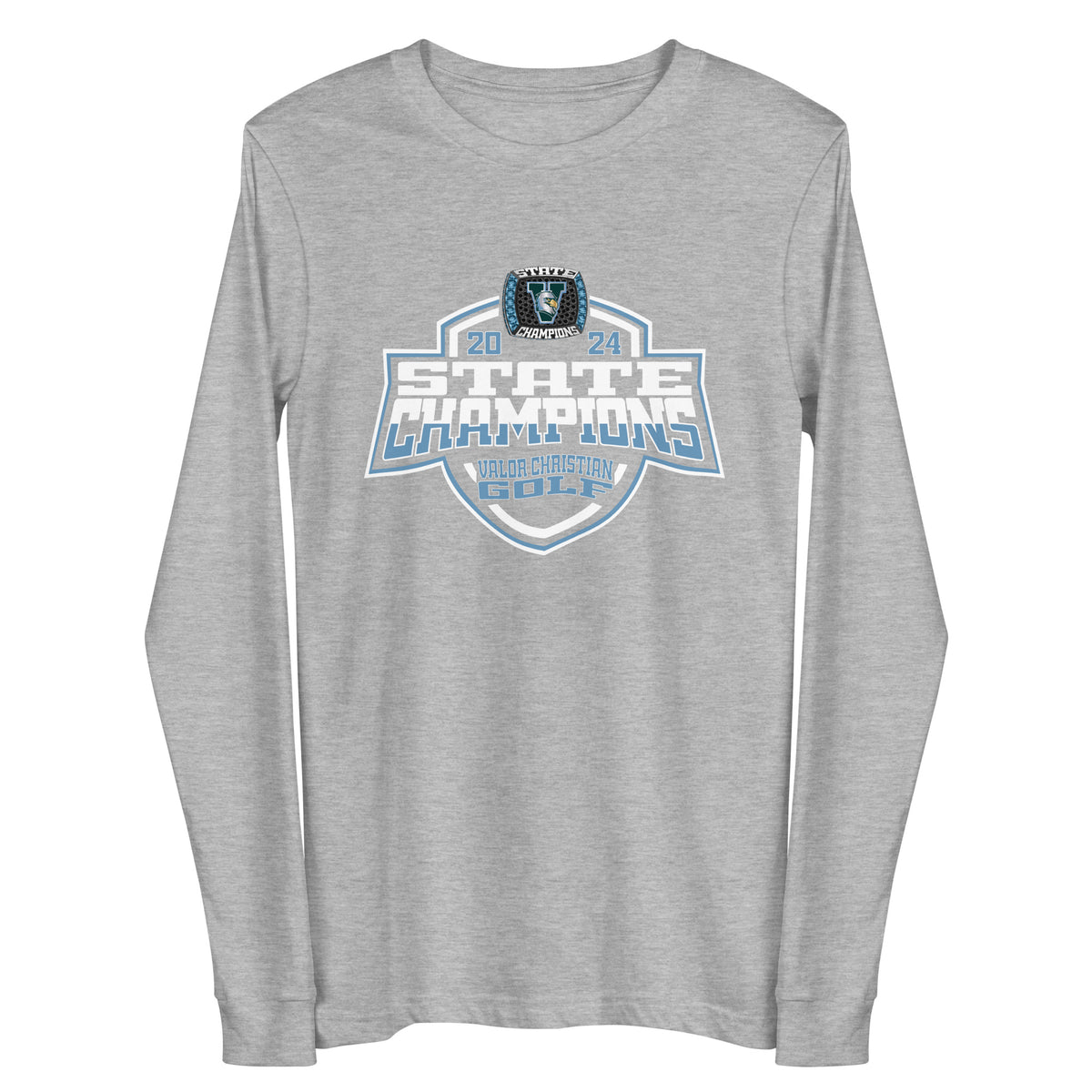 Valor Christian High School Golf -Women's 2024 Unisex Long Sleeve Tee
