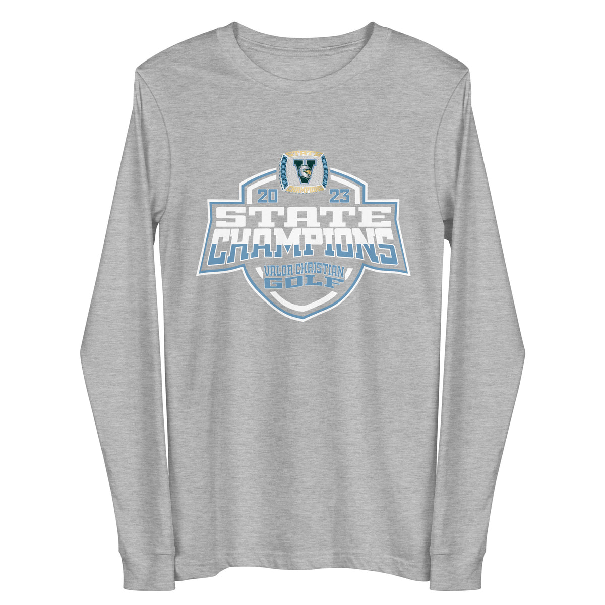 Valor Christian High School Golf -Women's 2023 Unisex Long Sleeve Tee