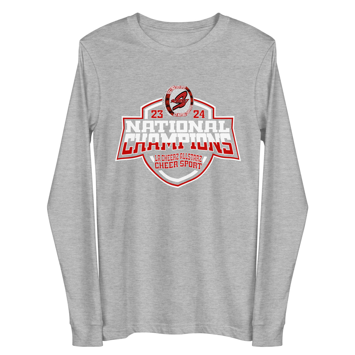 LA Cheerz Allstarz Cheer 2024 Unisex Long Sleeve Tee