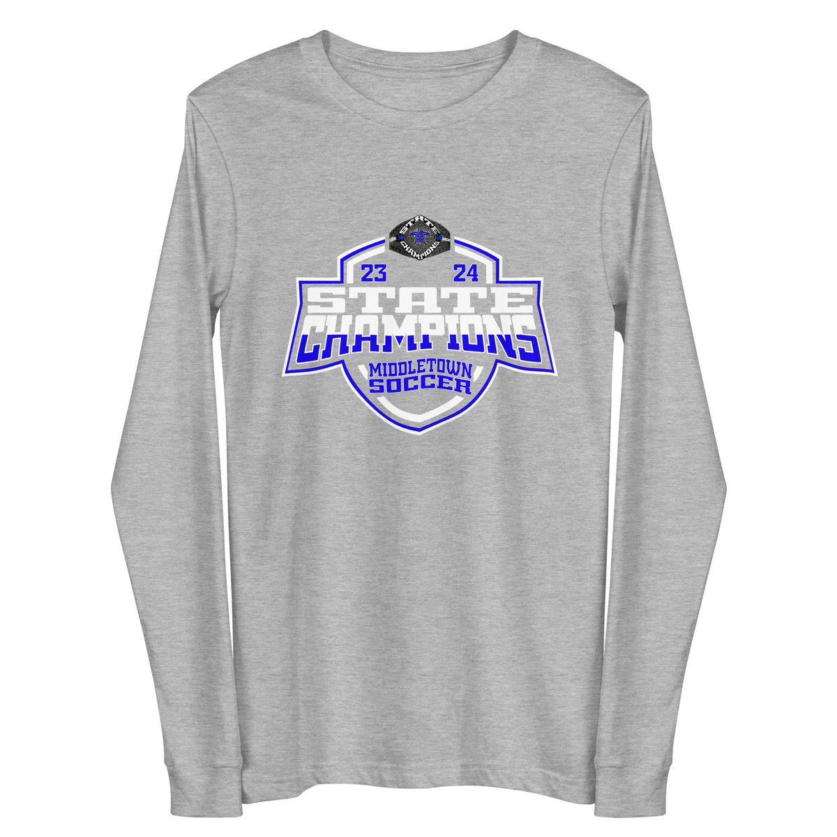 Middletown High School Soccer -Women's 2024 Unisex Long Sleeve Tee