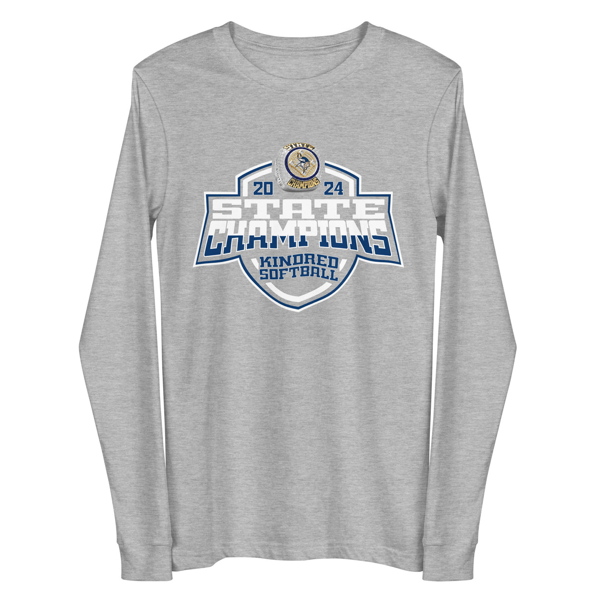 Kindred High School Softball - Women's 2024 Unisex Long Sleeve Tee