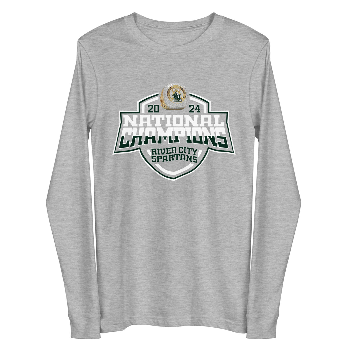 River City Spartans Football 2024 Unisex Long Sleeve Tee