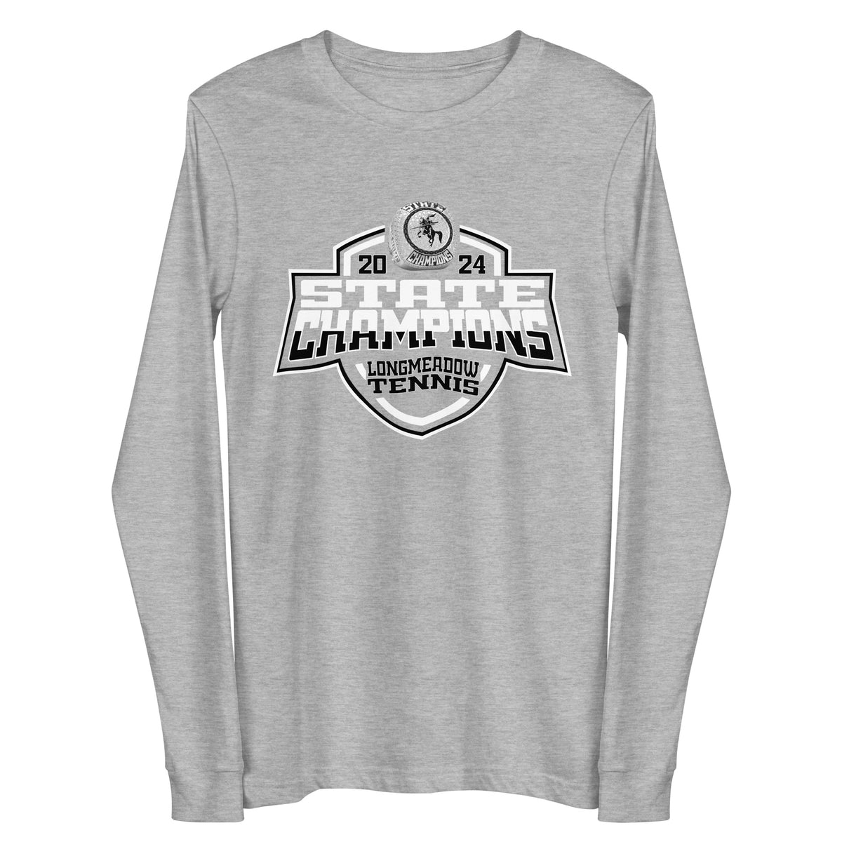 Longmeadow High School Tennis -Women's 2024 Unisex Long Sleeve Tee