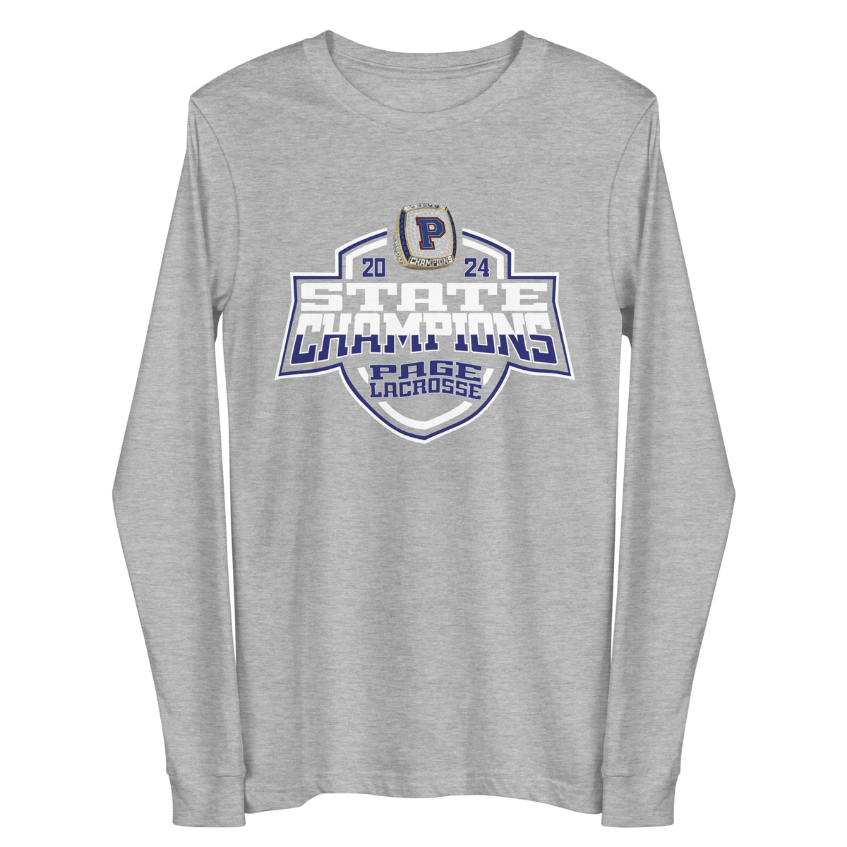 Page High School Lacrosse -Women's 2024 Unisex Long Sleeve Tee