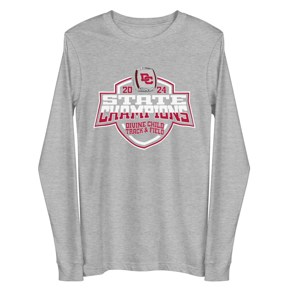 Divine Child High School Track &amp; Field -Women's 2024 Unisex Long Sleeve Tee