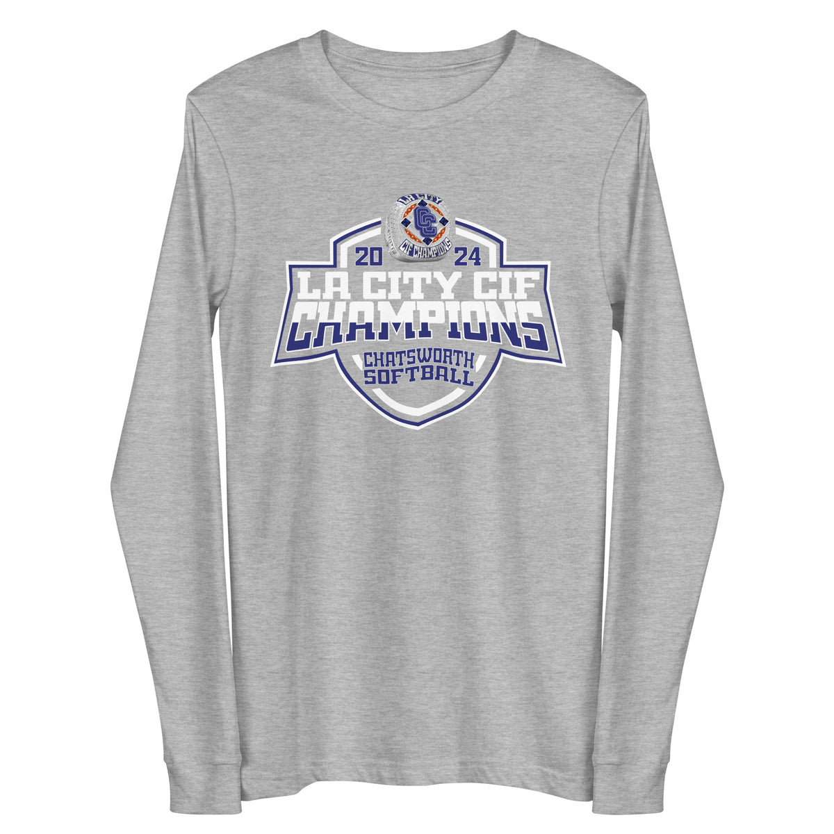 Chatsworth Softball Softball - Coed 2024 Unisex Long Sleeve Tee