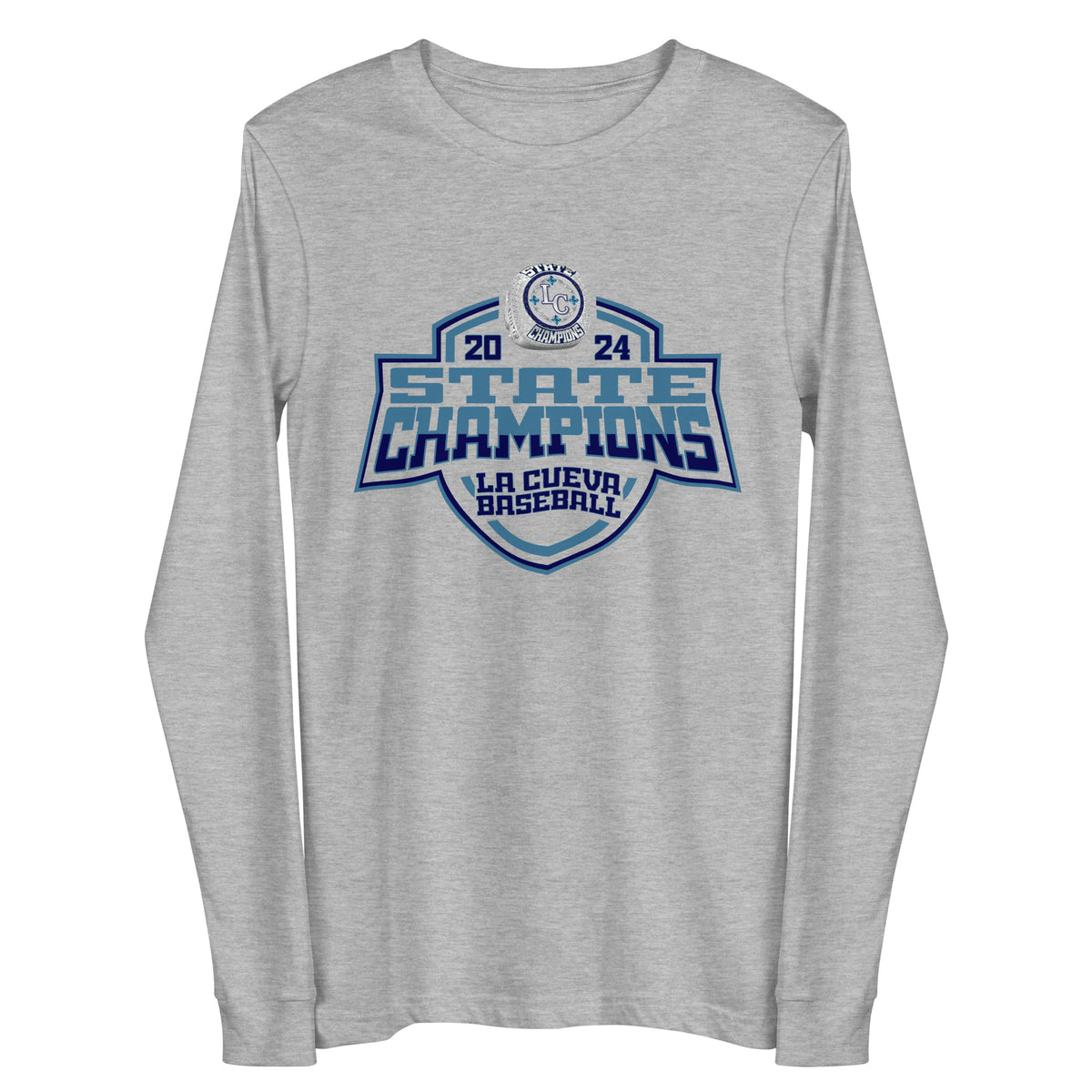 La Cueva High School Baseball 2024 Unisex Long Sleeve Tee