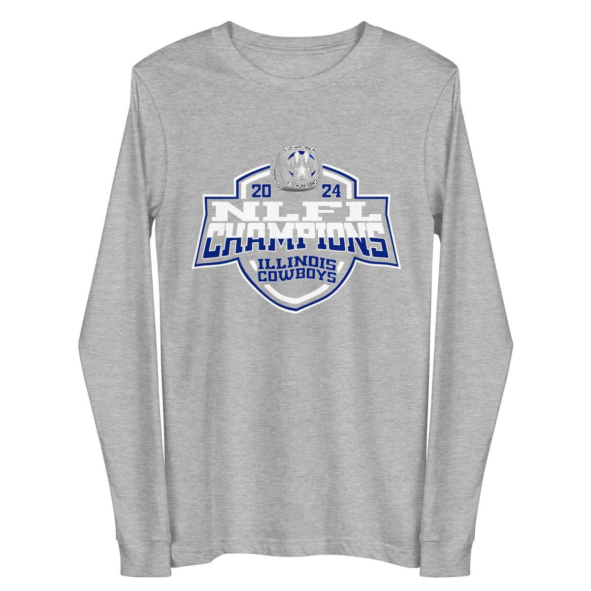 Illinois Cowboys Football 2024 Unisex Long Sleeve Tee