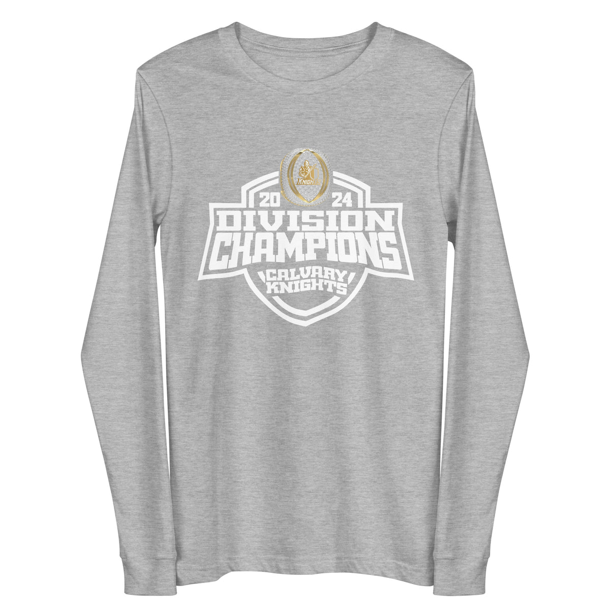 Calvary Knights Football 2024 Unisex Long Sleeve Tee