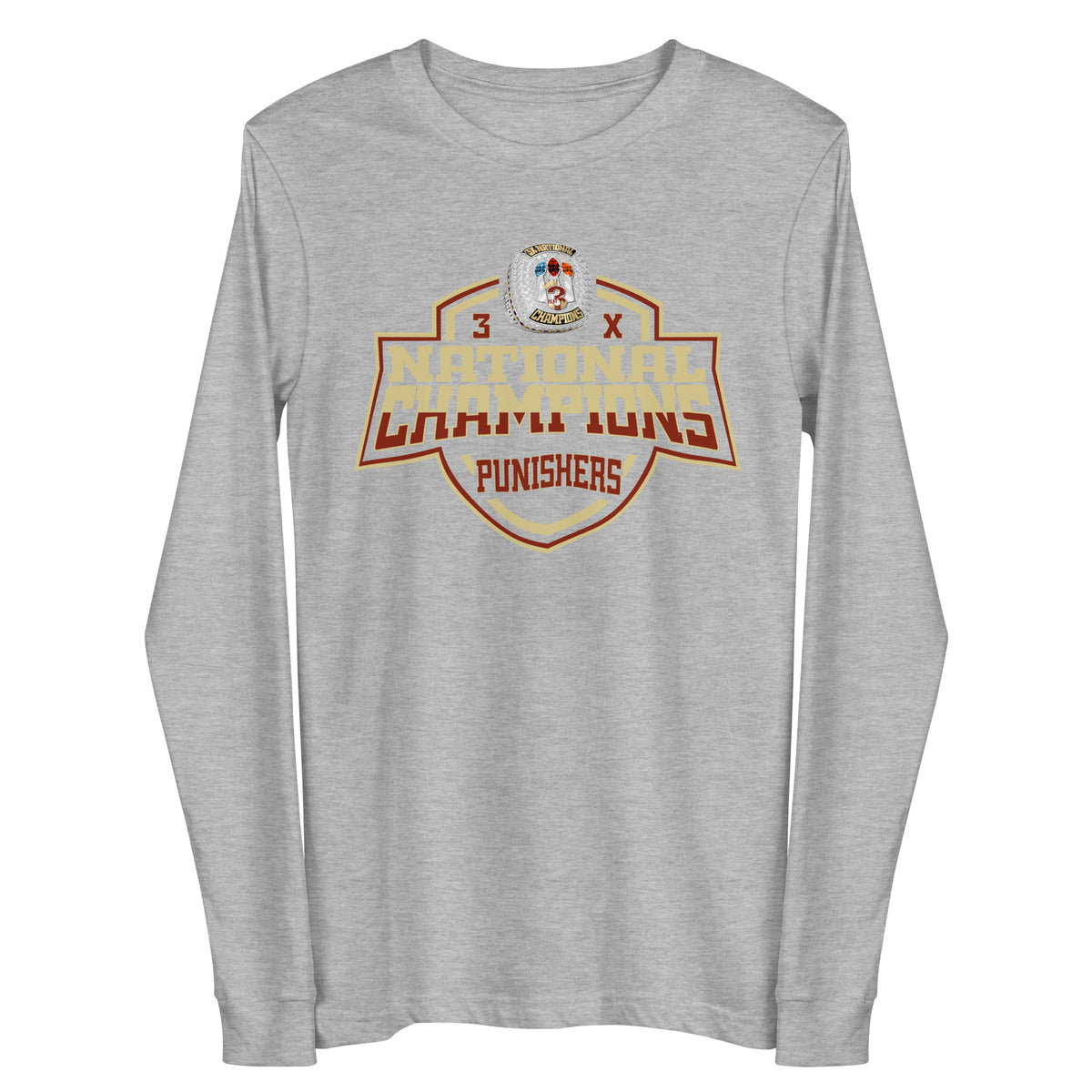 Punishers Football 2024 Unisex Long Sleeve Tee