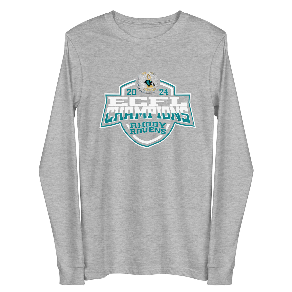 Rhody Ravens Football 2024 Unisex Long Sleeve Tee
