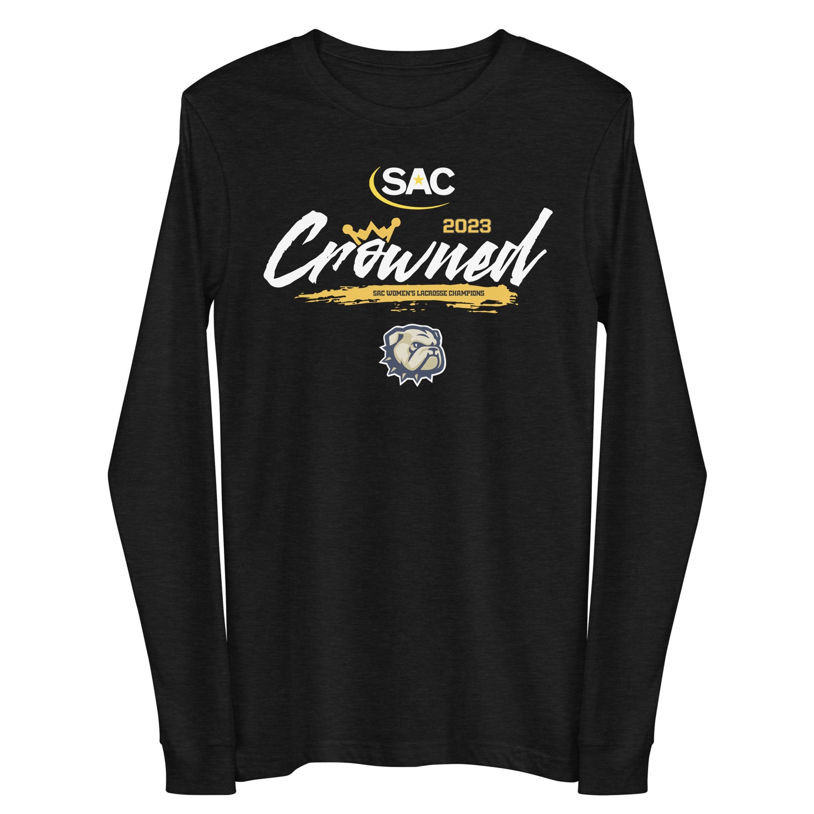 SAC WOMEN'S LACROSSE CHAMPIONS 2023 Unisex Long Sleeve Tee
