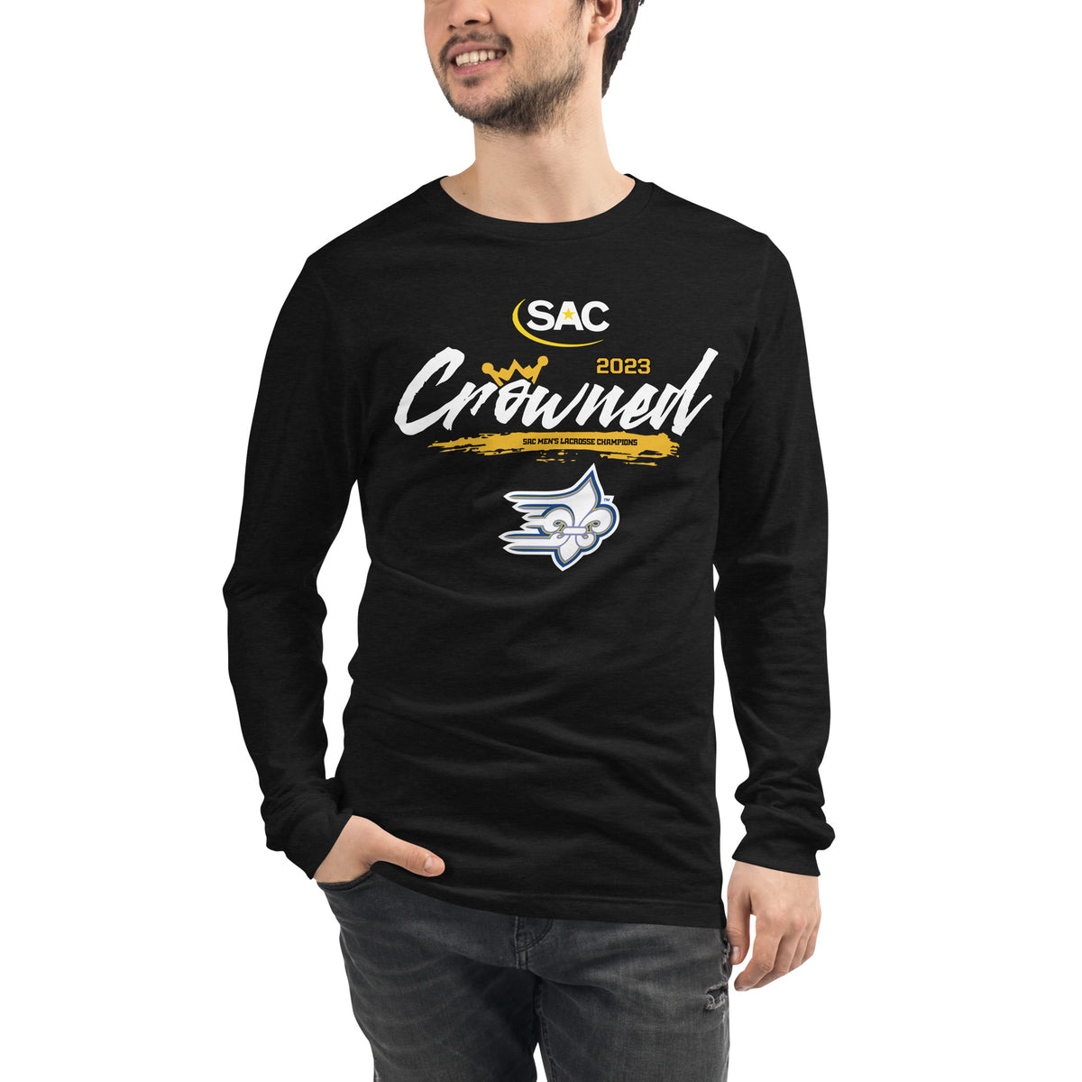 SAC MEN'S LACROSSE CHAMPIONS 2023 Unisex Long Sleeve Tee