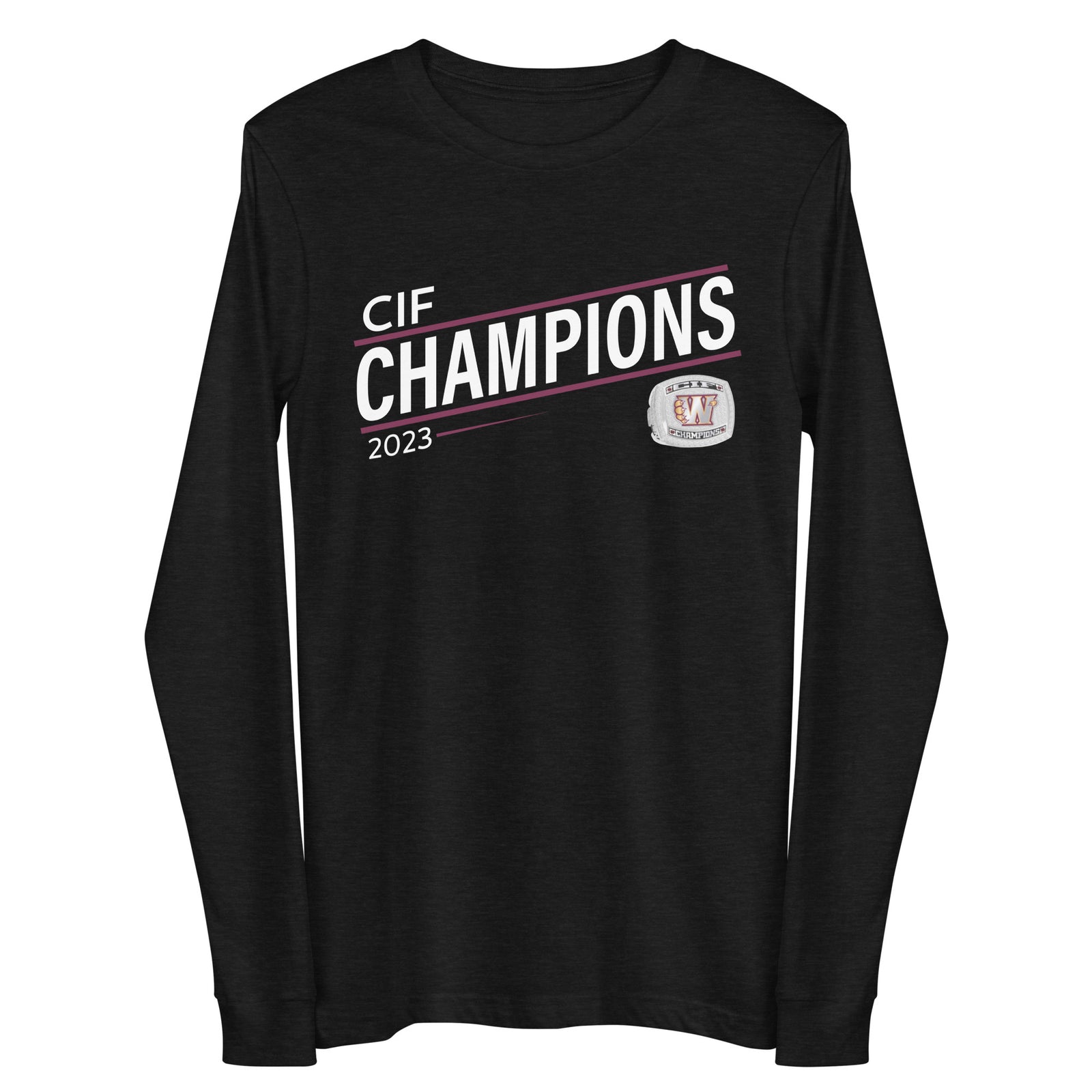 Whitney High School Track & Field -Coed 2023 Unisex Long Sleeve Tee