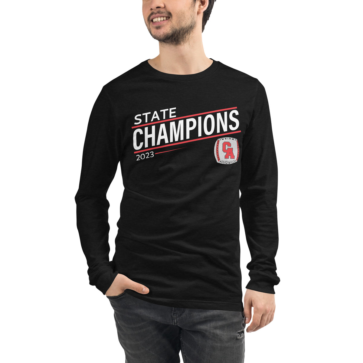Carl Albert High School Golf -Women's 2023 Unisex Long Sleeve Tee