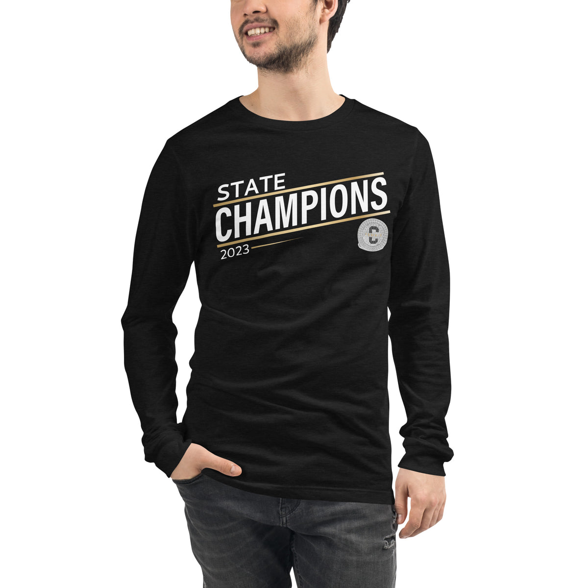 Crossings Christian School (Upper School) Tennis -Men's 2023 Unisex Long Sleeve Tee